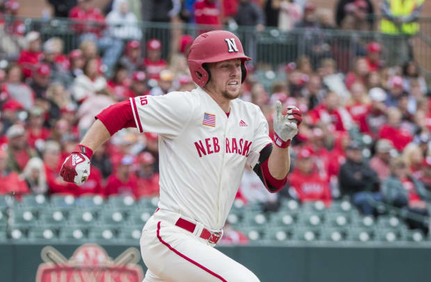 Spencer Schwellenbach baseball 2021 vs Michigan G1